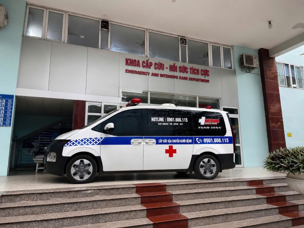 Gọi xe cấp cứu Hải Phòng: Dịch vụ nhanh chóng, chuyên nghiệp 24/7